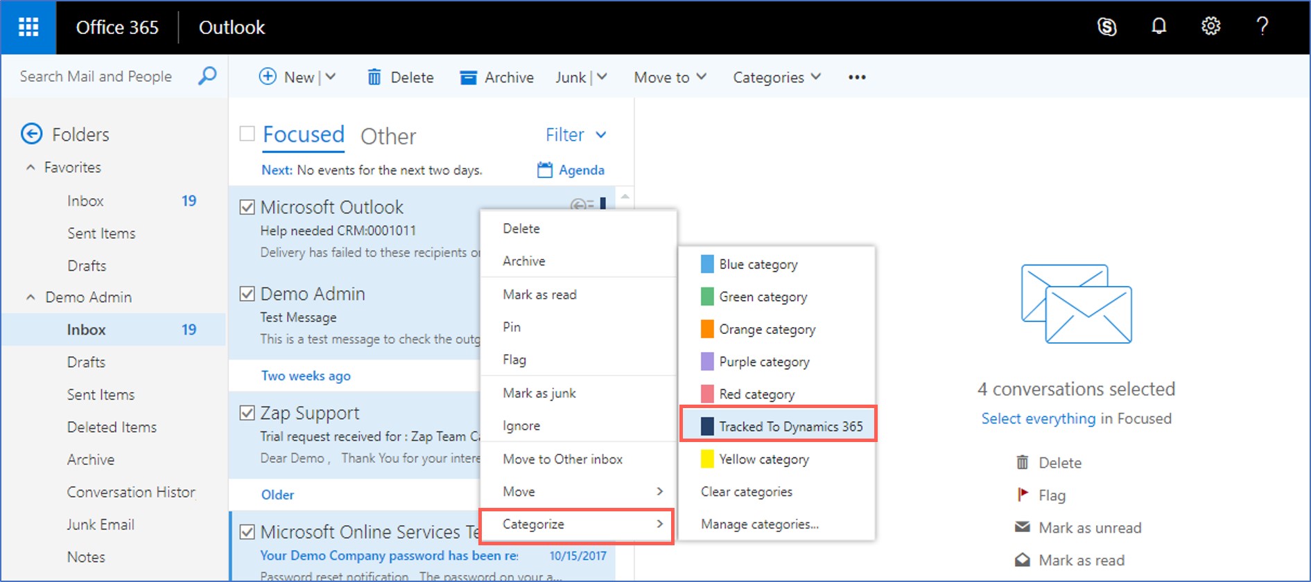  Outlook 365 Exchange