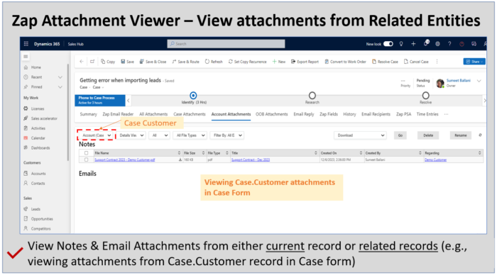 How to better View & Manage attachments in notes and emails when using ...