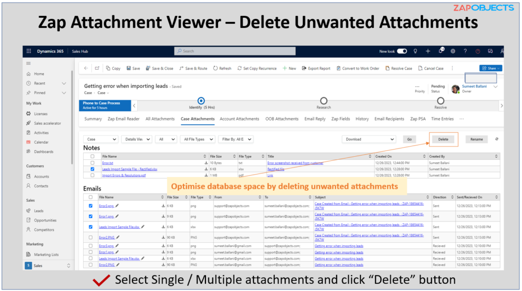 How to better View & Manage attachments in notes and emails when using ...